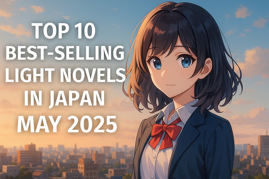 Top 10 Best-Selling Light Novels in Japan – May 2025
