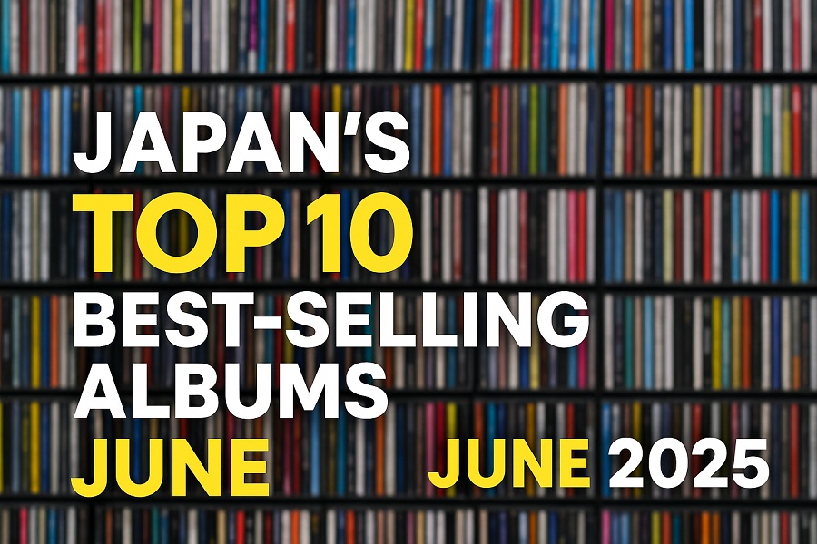 Japan’s Top 10 Best-Selling Albums – June 2025
